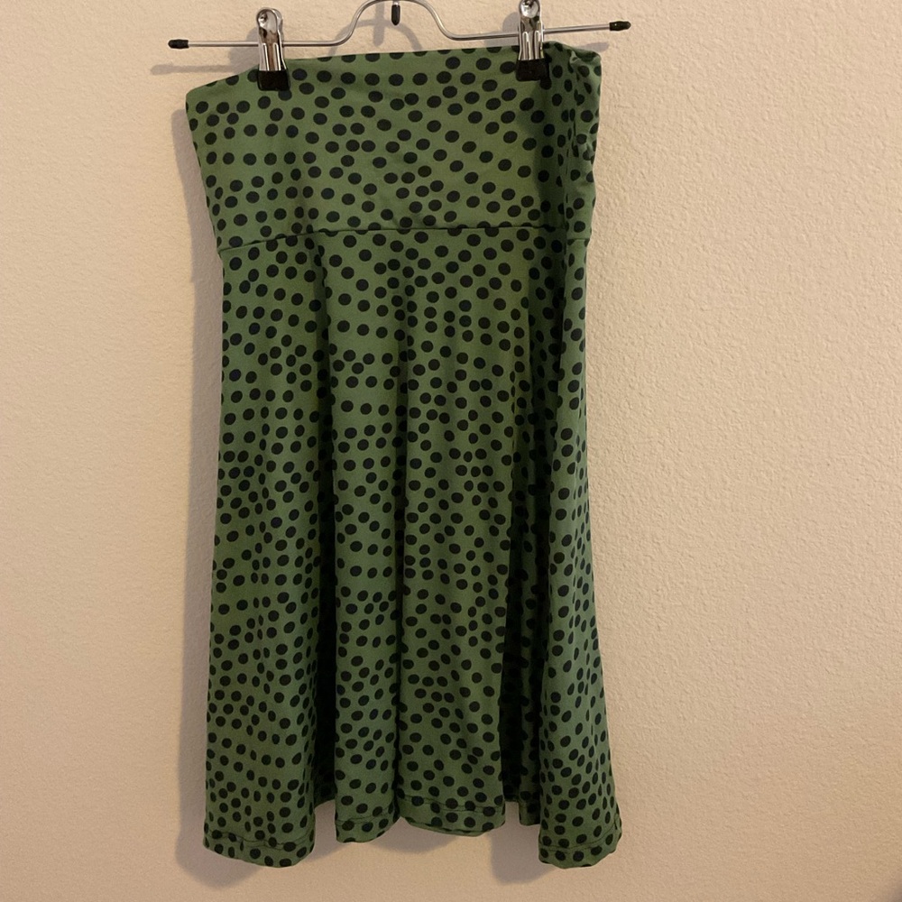 Popana Skirt with stretchy waistband Polkadot Print